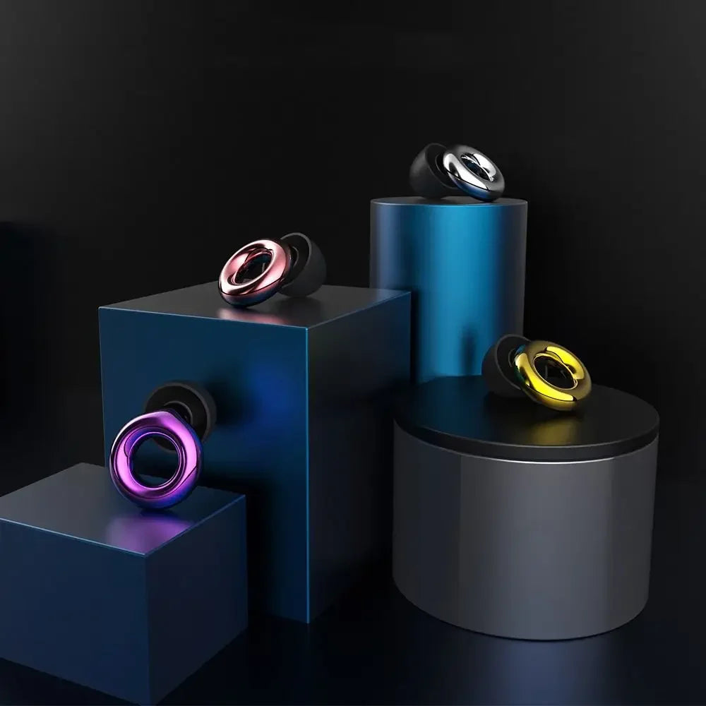 Ear Loop Earplugs - Silicone Earplugs for Swimming, Sleep, Noise Cancellation, and Noise Reduction