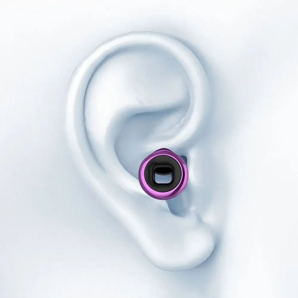 Ear Loop Earplugs - Silicone Earplugs for Swimming, Sleep, Noise Cancellation, and Noise Reduction
